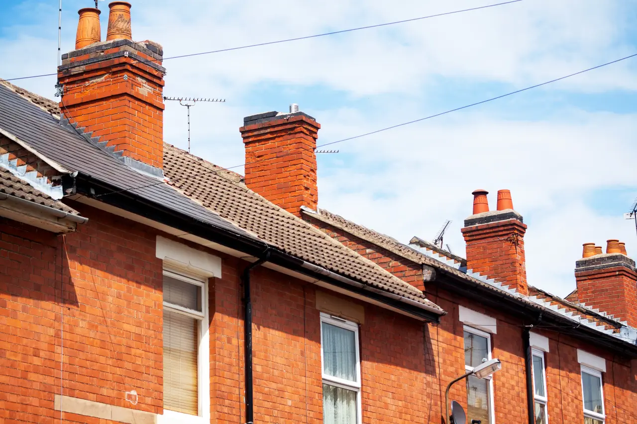 Chimney rebuild by Vanguard Roofing