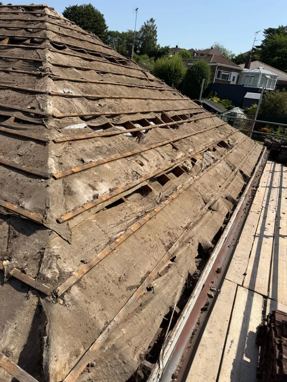 Professional roof replacement