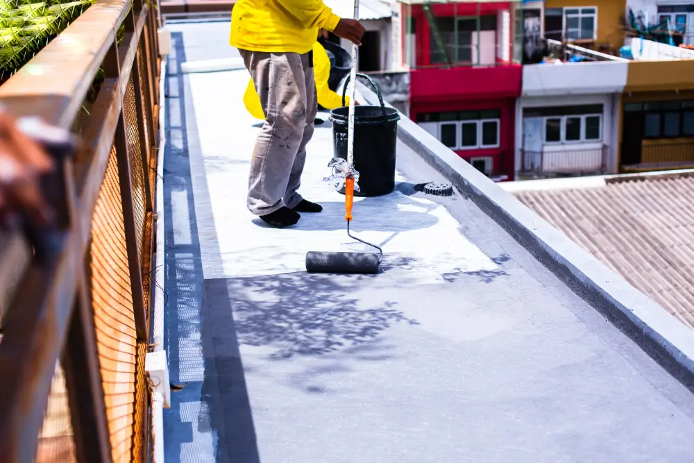GRP fibreglass flat roof in Salisbury