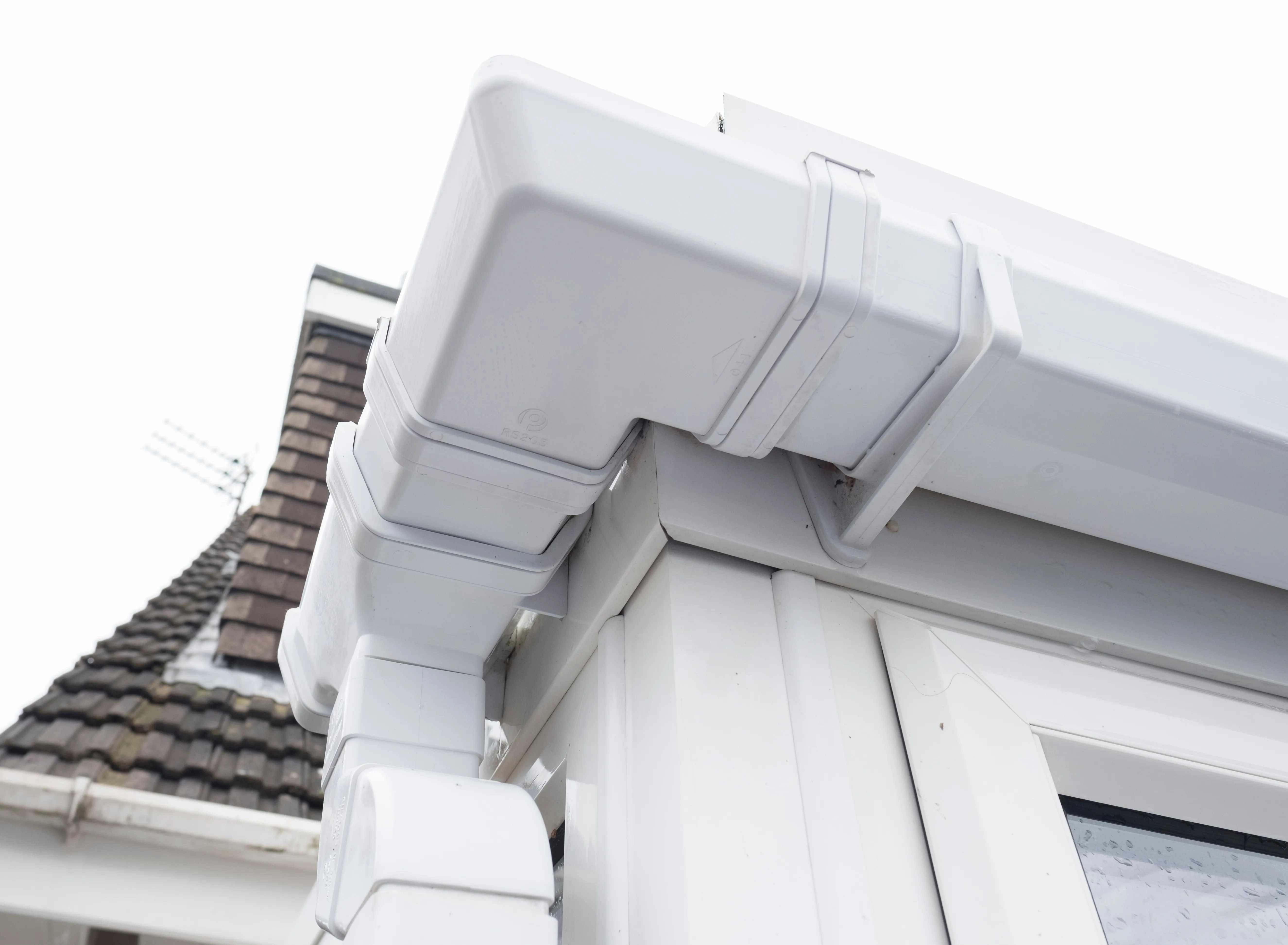Guttering installation by Vanguard Roofing