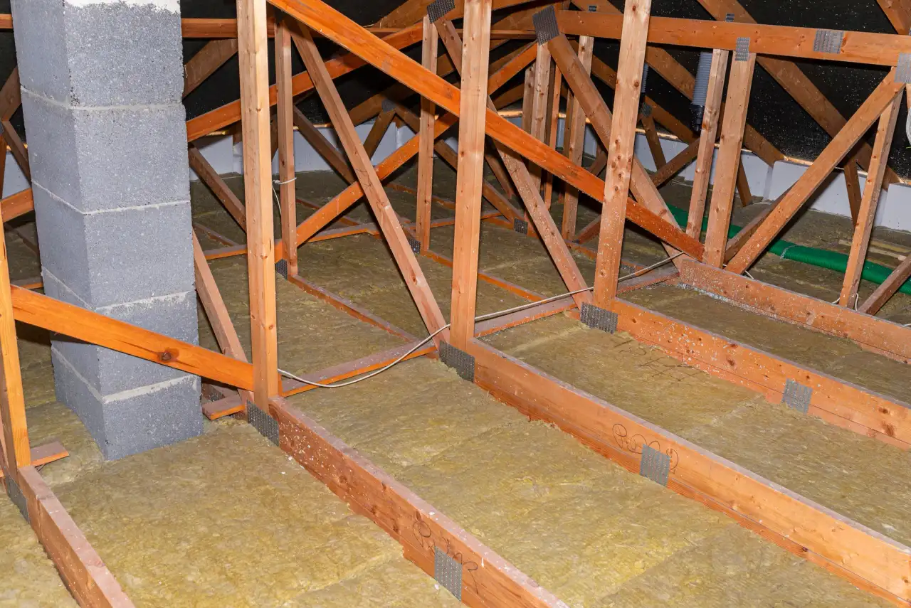 Loft boarding and insulation by Vanguard Roofing