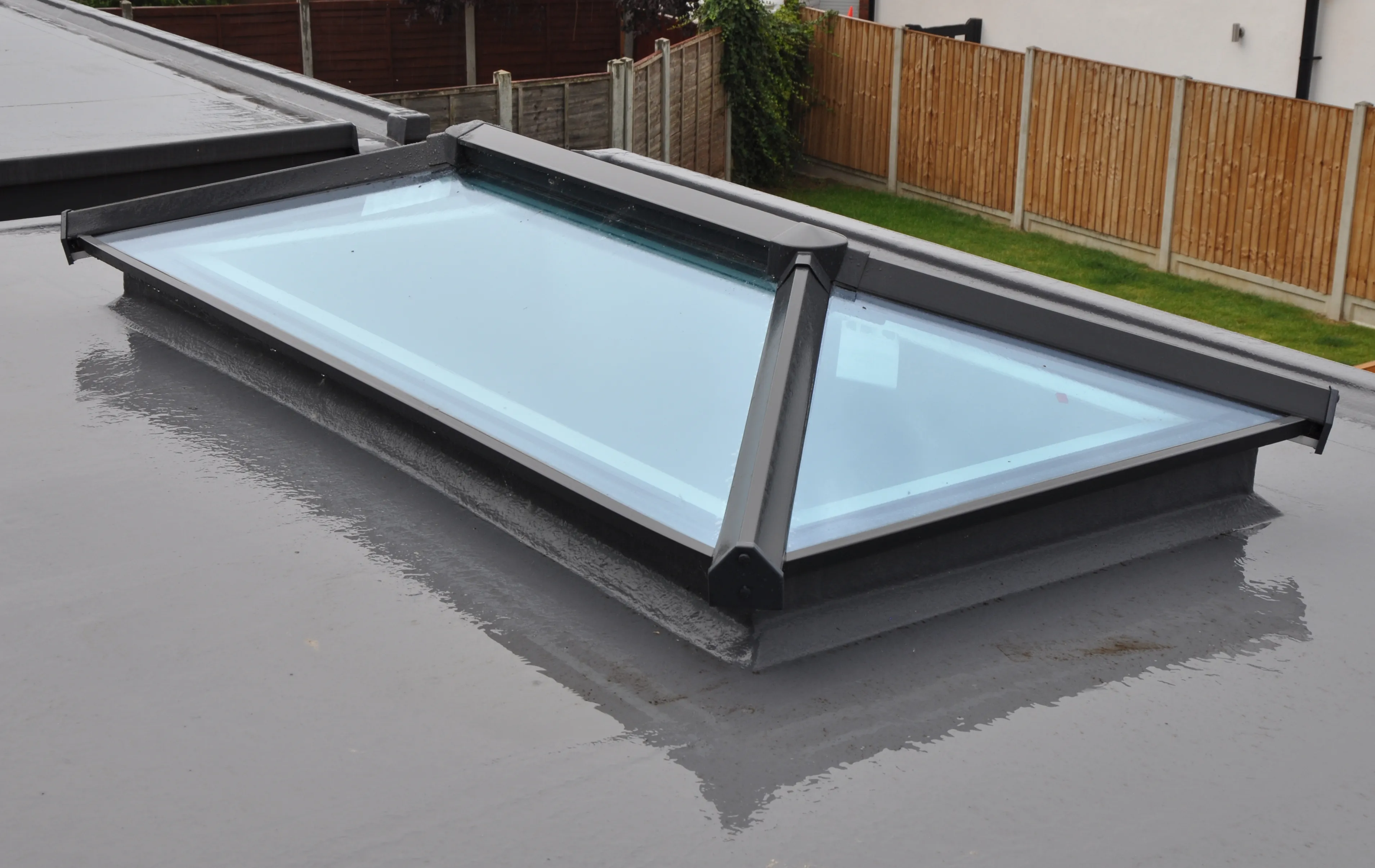 Roof lantern installation by Vanguard Roofing